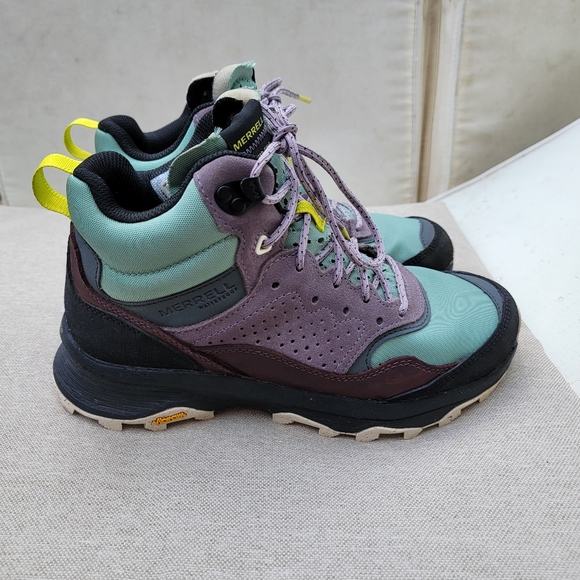 Speed Solo Mid Waterproof Hiking Boots - Women's SIZE 8.5 - Picture 4 of 7